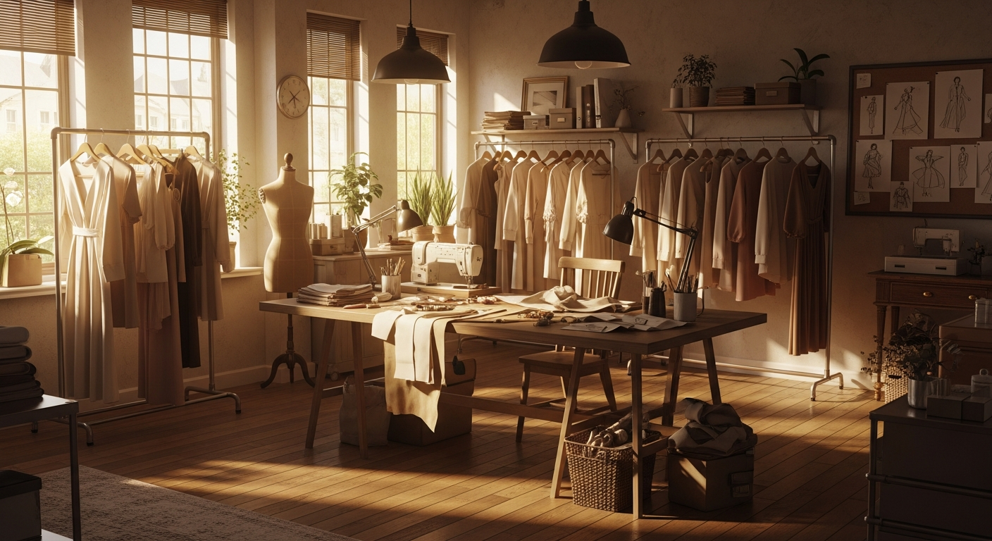 Inside the Livia Fashion atelier